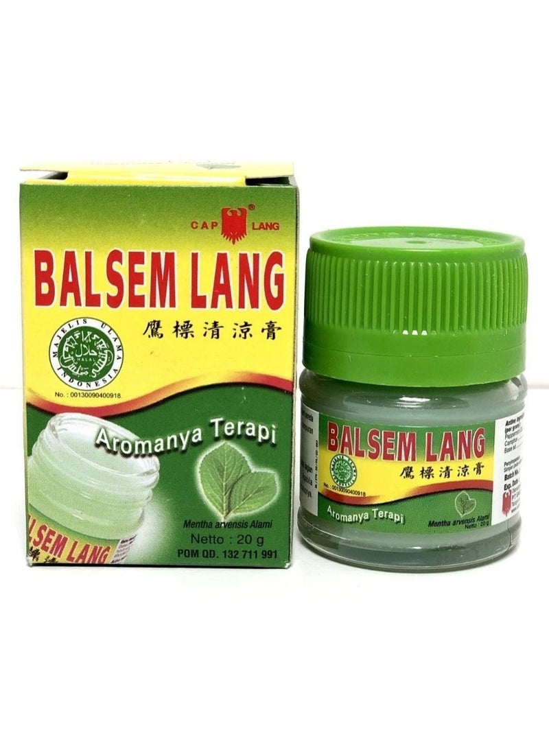 بلسم بالسم لانغ لتخفيف آلام العضلات 20 غرام - لتخفيف آلام العضلات والمفاصل - Image 5